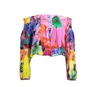 Desigual Womens Travis Bluse, Multicolor, XXL