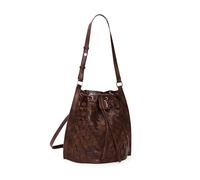 Desigual Rucksack Freizeitrucksack Argon Camel Harlan Backpack Leather West dunkelbraun