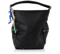 Desigual Rucksack Freizeitrucksack Arica Half Logo Backpack Big Black schwarz