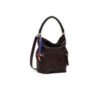 Desigual Rucksack Freizeitrucksack Arica Half Logo Backpack Big Chocolate dunkelbraun