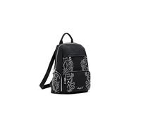 Desigual Rucksack Freizeitrucksack Chester Poker Face Mini Backpack Black schwarz