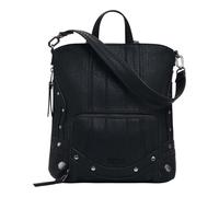 Desigual Rucksack Pretoria Embro Patch Mini – bestickte Details, metallene Nieten – Schwarz