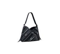 Desigual Schultertasche Fibonacci Buxton Shoulder Bag 40 cm Schwarz