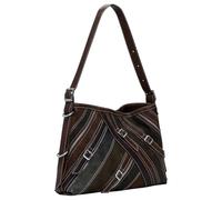 Desigual Fibonacci Buxton Shoulder Bag Dark Camel