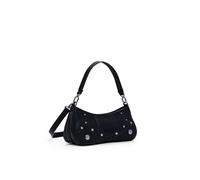 Desigual Damen-Umhängetasche Alsacia 490030 Embro Patch Crossbody Bag Schwarz Größe UNICA