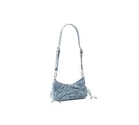 Desigual Gathered Denim Across Body Bag Space Blue