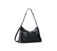Desigual Schulter-/Umhängetasche Half Logo Leiria 2.0 Schwarz