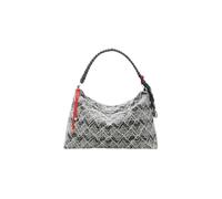 Desigual Schultertasche Umhängetasche Radio Leiria Shoulder Bag Denim Raw schwarz