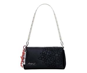 Desigual Schultertasche Umhängetasche Sierra Naron Flap Bag Black schwarz