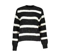 Desigual Schwarzer Acryl Damenpullover mit Rollkragen L