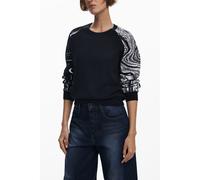 Desigual Schwarzer Polyester Damenpullover L