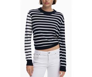 Desigual Schwarzer Polyester Damenpullover XS