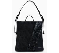 Desigual Schwarzer Polyethylen Damen Rucksack Einheitsgröße
