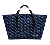 Desigual Women's Accessories Fabric Shopping Bag, Blue