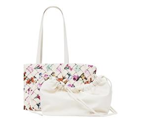 Desigual Shopper Schultertasche Éclat Cahuil Hand Bag Crudo beige