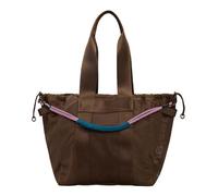 Desigual Shopper Schultertasche Neo Grunge Sula Dunkelbraun