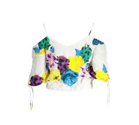 Desigual Sommerflair Kleid mit floralem Print und verstellba - Größe: M