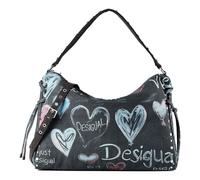 Desigual Schultertasche Umhängetasche Stacatto Leiria Shoulder Bag Tutti Fruti dunkelgrau