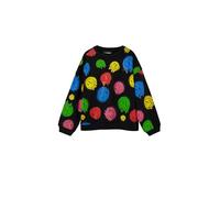 Desigual Sweat_Smile Colours, 2000 Negro, XL