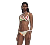 Desigual Damen Swim_belice Bikini-Top, weiß, M