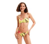 Desigual Women's Swim_Palms_Bott Bikini Bottoms, Yellow, Medium