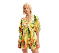 Desigual Women's Swim Tropical Bikini Top, Gelb, L