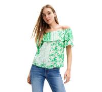 Desigual BLUS_ANAÏS, 4026 Verde Tropical, S