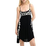 Desigual Trägerkleid aus der Damen-Kollektion, Schwarz, XL