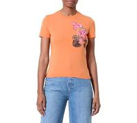 Desigual Damen Ts_Botanical_l T-Shirt, orange, X-Large