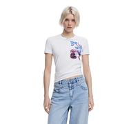 Desigual TS_Botanical_Lacroix, 1000 White, L