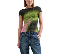 Desigual TS_cracovia Damen-T-Shirt, Schwarz, X-Large