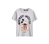 Desigual Damen Ts_Mickey Mouse T-Shirt, Schwarz, Small