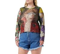 Desigual Womens TS_Mirna T-Shirt, Green, S