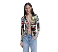 Desigual TS_Newspaper_Lacroix, 2000 Black, M