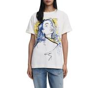 Desigual TS_Portrait, 1000 White, XS