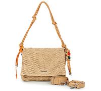 Desigual Umhängetasche Half Logo Raffia Venecia – Beige 23,5 cm Größe T.U