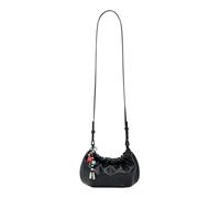 Desigual Umhängetasche Half Logo Waverly Bag Black schwarz