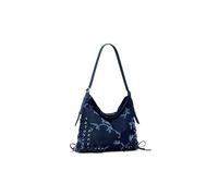 Desigual Umhängetasche Schultertasche Buxton Kilo Crossbody Bag Denim Raw dunkelblau