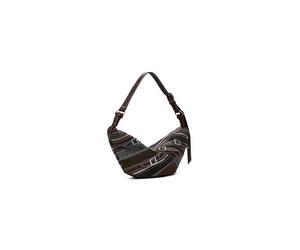 Desigual Umhängetasche Schultertasche Fibonacci Munster 2.0 Crossbody Bag Dark Camel braun