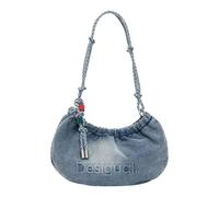 Desigual Half Schultertasche 40 cm blau