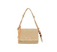 Desigual Umhängetasche Half Logo Raffia Venecia – Beige 23,5 cm Größe T.U