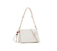 Desigual Umhängetasche Half Logo Venecia 4.0 Crossbody-Bag Ecru/Creme