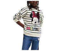 Desigual Unisex Kinder 25SGSK04 Sweatshirt, White, 11/12