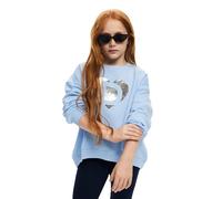 Desigual Unisex Kinder 25SGSK05 Sweatshirt, Blue, 13/14
