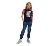 Desigual Unisex Kinder 25SGTK20 T-Shirt, Blue, 7/8