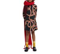 Desigual Unisex Kinder 25wgvk07 Kleid, Schwarz, 10 Jahre EU