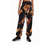 Desigual Women's, 2000 Black Casual Pants, L