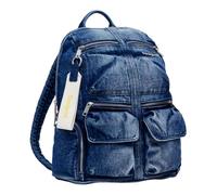 Desigual Women's Accessories Denim Backpack MEDIUM, blau