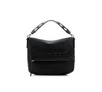 Desigual Women's Black Bag_Half Logo 22_BRETÚN 2000