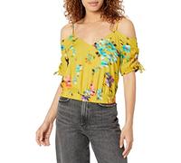 Desigual Women's BLUS_Betty 8000 Blouse, Yellow, L